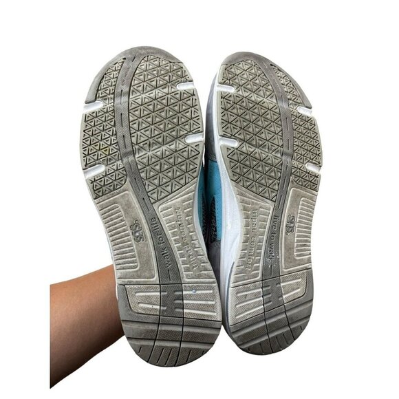 SAS Tour Mesh Lux Cinder Gray Pink Suede Walking Shoes Tripad Comfort Women 8.5 - Picture 8 of 9